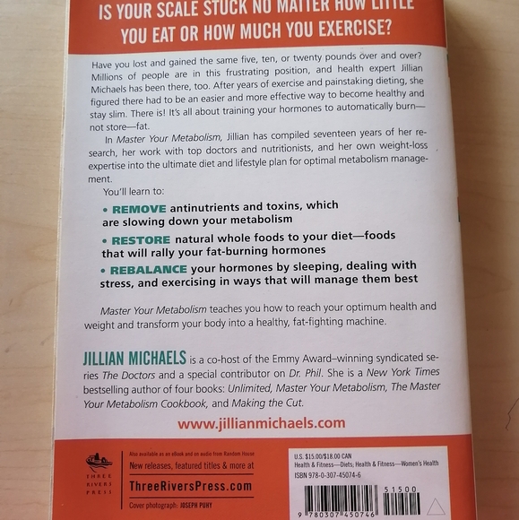 🦄3/$15 sale! New Jillian Michaels Book - Picture 2 of 4